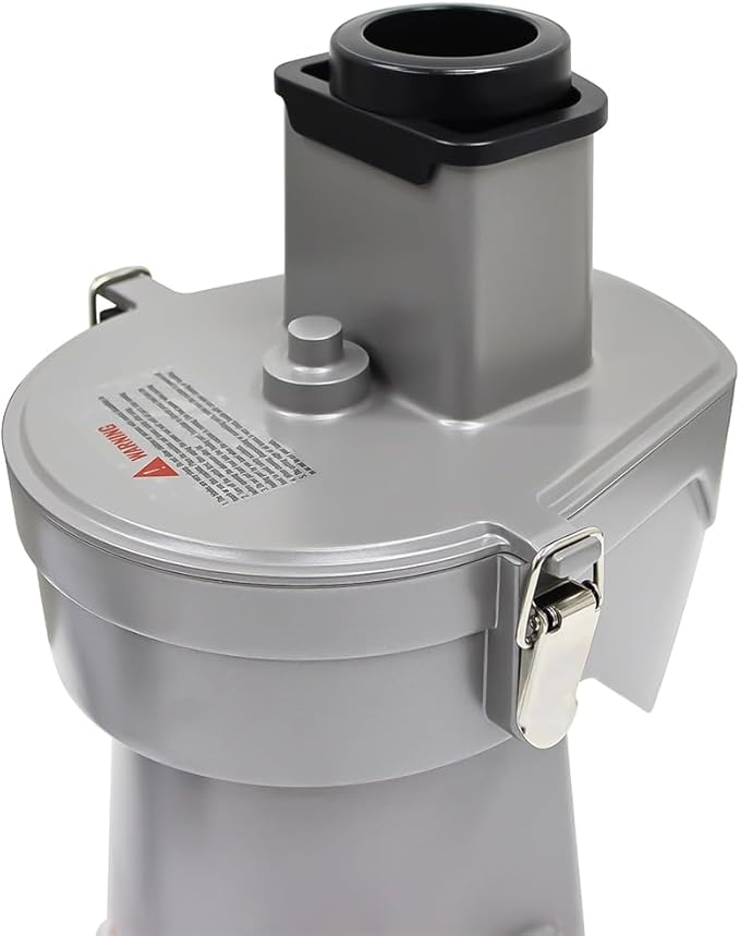 4 in 1 Electric Vegetable Chopper 110V Electric Vegetable Slicer Dicer Shredder & Strip Cutter with Multi Stainless Steels Blades 200W Electric Vegetable Slicer