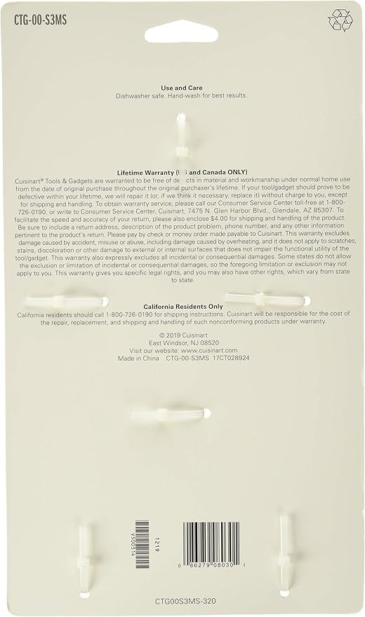 Cuisinart Mini Spatulas (Set Of 3), Multicolor