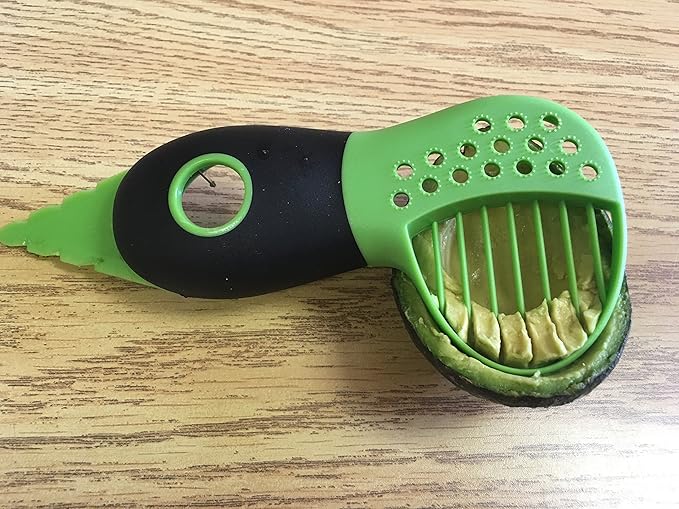 Cuisinox 3-In-1 Avocado Slicer Peeler Tool, 7.5" x 3"