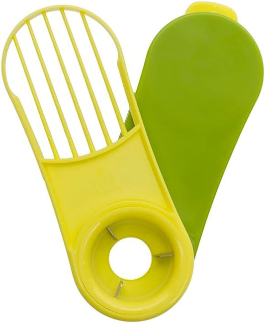 3-in-1 Avocado Slicer, Pitter, and Peeler - Foldable, Durable, and Easy to Clean