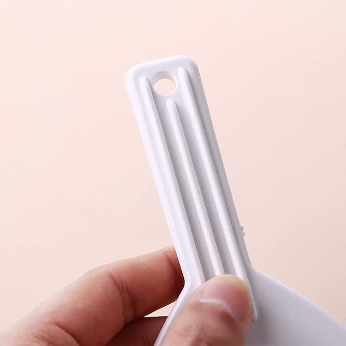 2PCS Plastic Dough Cutter,Bread Dough Trimming Scraper,Cake Pizza Spatula Cutter, Pizza Bread Bench with Handle Trimming Icing Baking Chopper