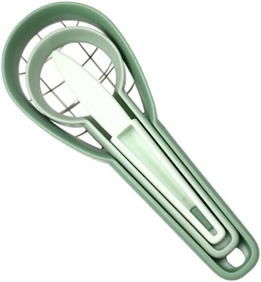 1 PCS Multipurpose Avocado Cutter Tool Slicer Peeler Pitter for Preparation Safe Design for Home Restaurant Fruit Shop Use