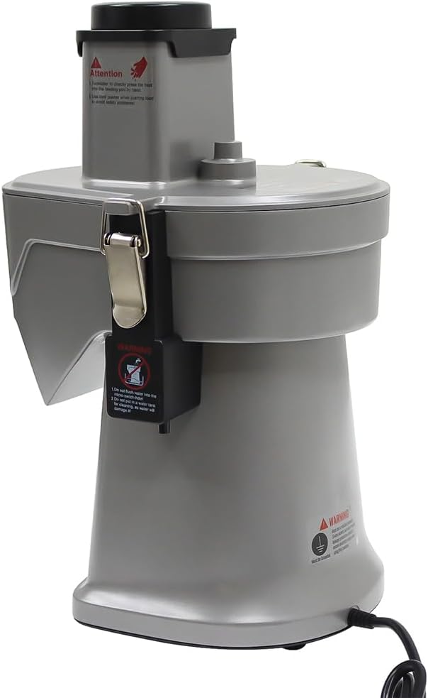 4 in 1 Electric Vegetable Chopper 110V Electric Vegetable Slicer Dicer Shredder & Strip Cutter with Multi Stainless Steels Blades 200W Electric Vegetable Slicer