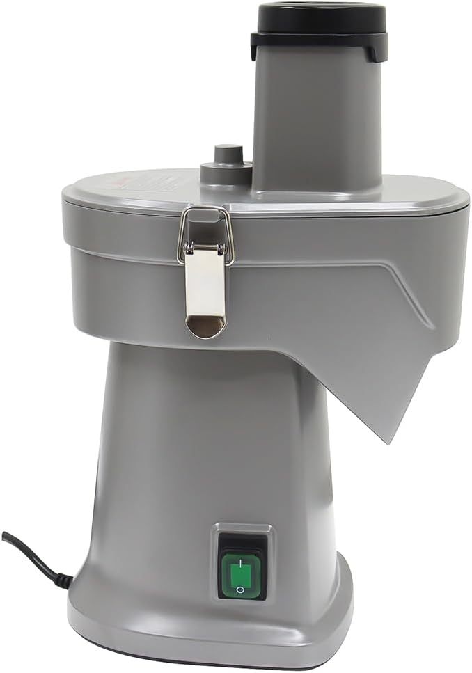 4 in 1 Electric Vegetable Chopper 110V Electric Vegetable Slicer Dicer Shredder & Strip Cutter with Multi Stainless Steels Blades 200W Electric Vegetable Slicer