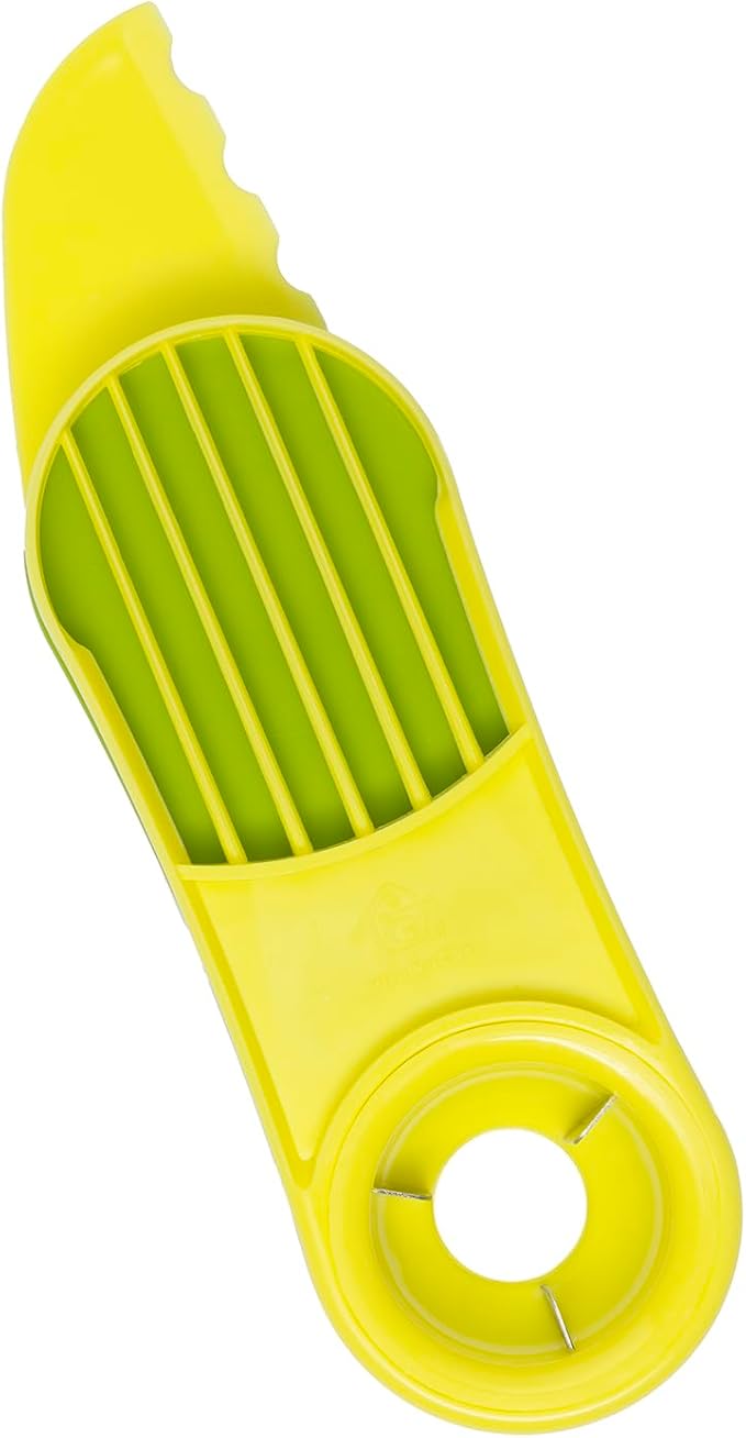 3-in-1 Avocado Slicer, Pitter, and Peeler - Foldable, Durable, and Easy to Clean