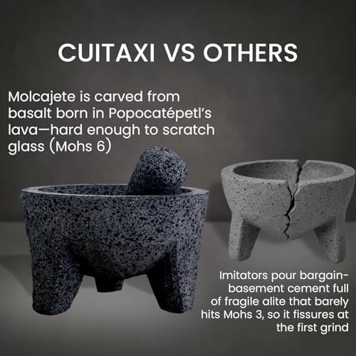The original Molcajete Mexicano volcanic rock Handmade of Authentic Lava Rock in Mexico - Molcajete de Piedra volcanica - Molcajete Mortar Pestle molcajete bowl molcajete volcanic rock guacamole maker