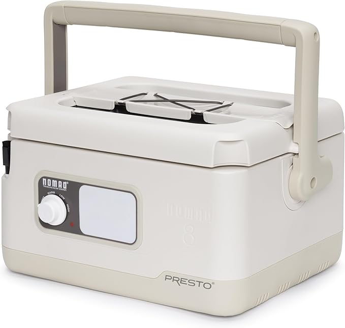 Presto 06030 8-quart Nomad Traveling Slow Cooker, Locking Lid, Dry Erase Board