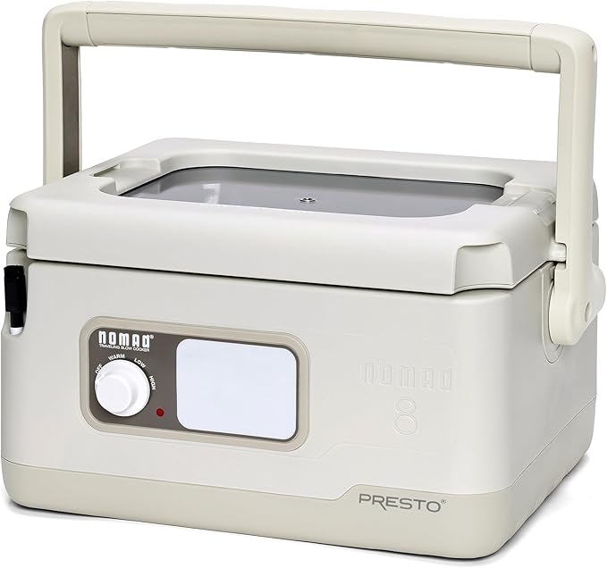 Presto 06030 8-quart Nomad Traveling Slow Cooker, Locking Lid, Dry Erase Board