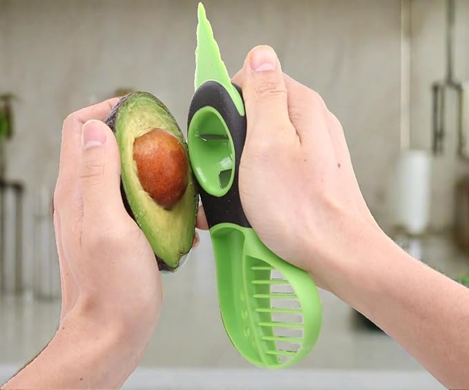 Cuisinox 3-In-1 Avocado Slicer Peeler Tool, 7.5" x 3"