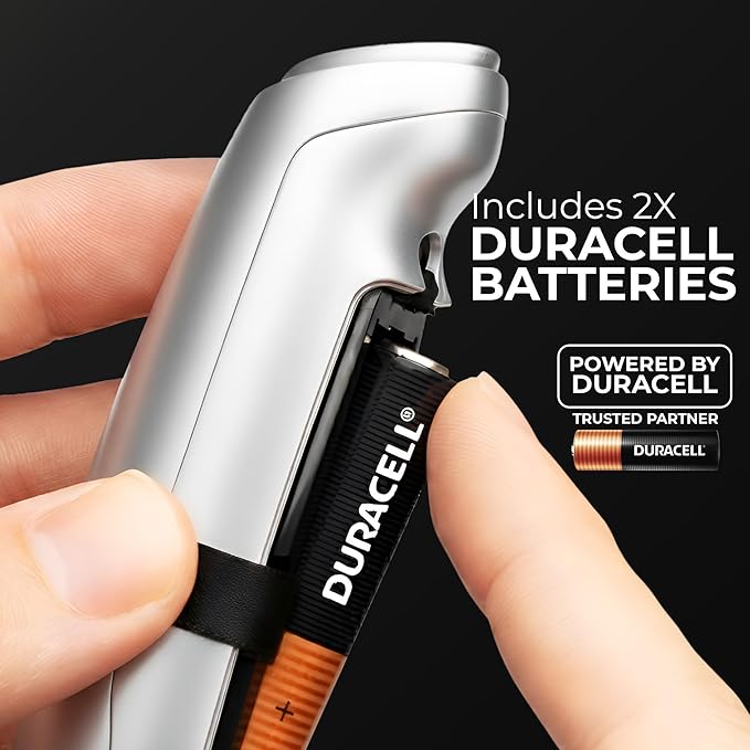 Zulay Kitchen Patented Tornado Triple Whisk Milk Frother with 4 Duracell Batteries – Handheld Foam Maker for Coffee, Lattes, Matcha & Hot Chocolate – Rich, Creamy Froth in Seconds