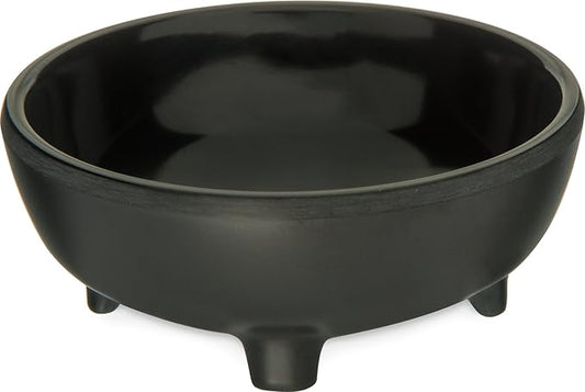 Carlisle FoodService Products 087303 Melamine Molcajete Ramekin, 3- oz. Capacity, Black (Case of 48)