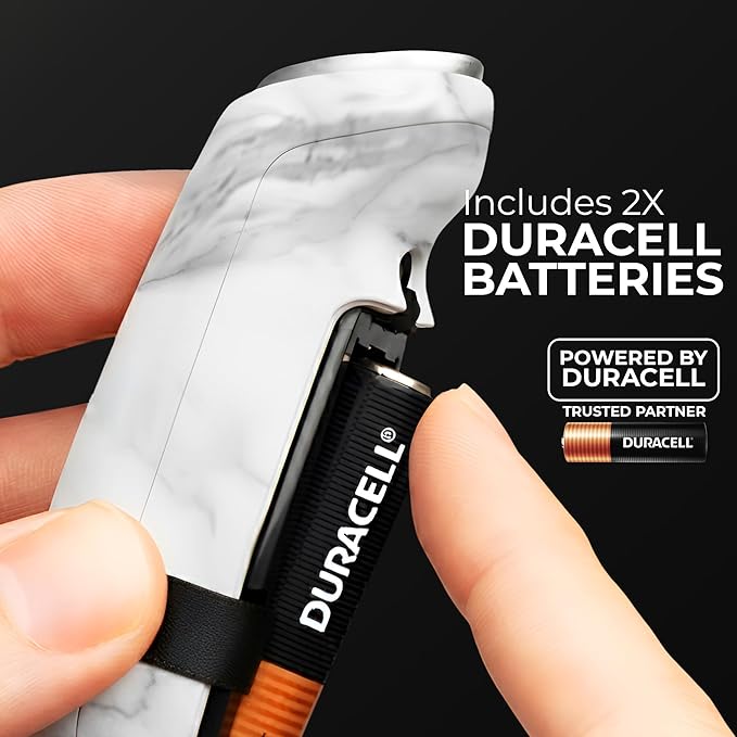 Zulay Kitchen Patented Tornado Triple Whisk Milk Frother with 4 Duracell Batteries – Handheld Foam Maker for Coffee, Lattes, Matcha & Hot Chocolate – Rich, Creamy Froth in Seconds