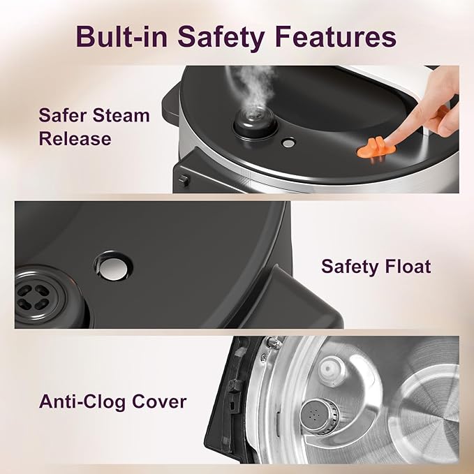 Fullwill Dual-Pot Electric Pressure Cooker 6+5QT(2026 Upgraded), 12-in-1 Multi-Cooker for Pressure Cooking, Soup, Yogurt, Stew, Rice