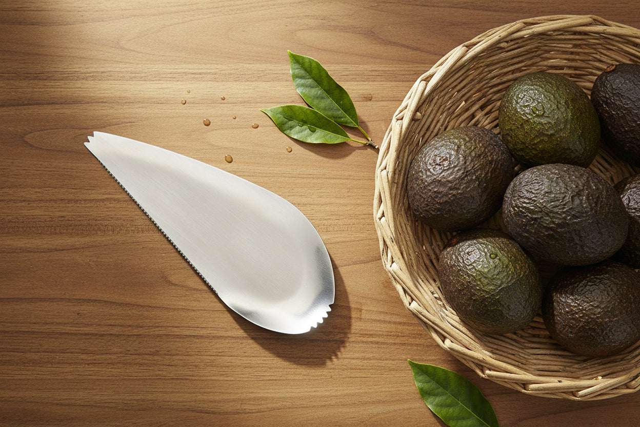 Trudeau Avocado Slicer, 1 - Pack, Silver