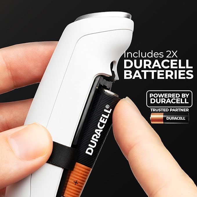 Zulay Kitchen Patented Tornado Triple Whisk Milk Frother with 4 Duracell Batteries – Handheld Foam Maker for Coffee, Lattes, Matcha & Hot Chocolate – Rich, Creamy Froth in Seconds