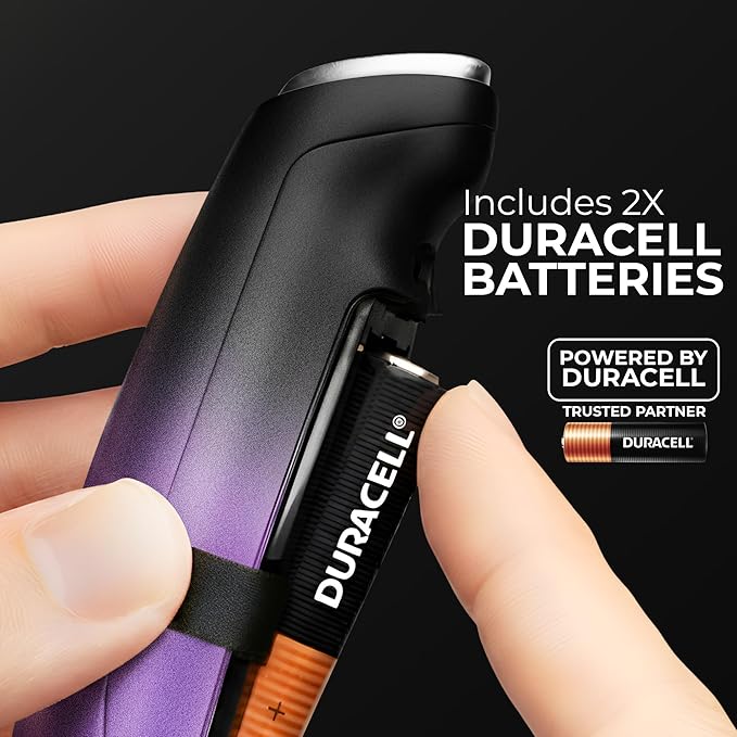 Zulay Kitchen Patented Tornado Triple Whisk Milk Frother with 4 Duracell Batteries – Handheld Foam Maker for Coffee, Lattes, Matcha & Hot Chocolate – Rich, Creamy Froth in Seconds