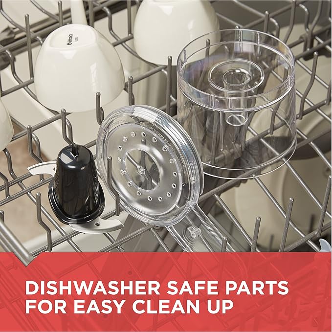 BLACK+DECKER, Improved Assembly, HC300B FreshPrep 3-Cup Electric Food Chopper, capacity