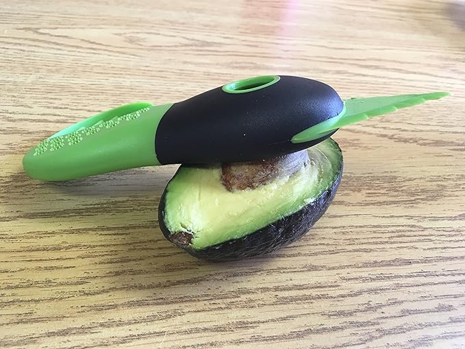 Cuisinox 3-In-1 Avocado Slicer Peeler Tool, 7.5" x 3"