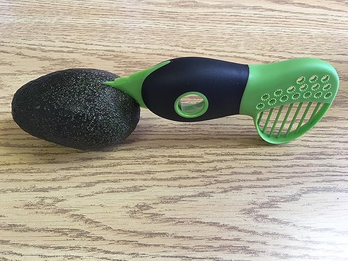 Cuisinox 3-In-1 Avocado Slicer Peeler Tool, 7.5" x 3"