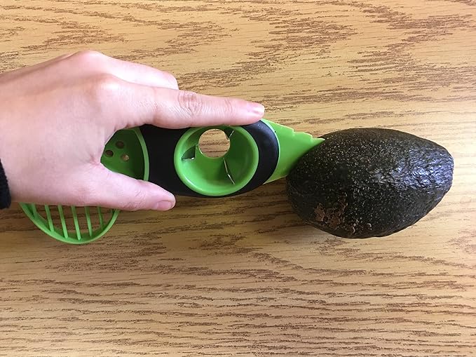 Cuisinox 3-In-1 Avocado Slicer Peeler Tool, 7.5" x 3"