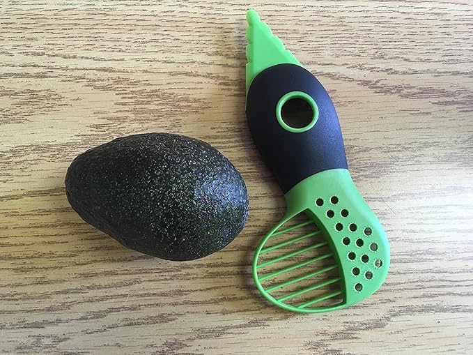Cuisinox 3-In-1 Avocado Slicer Peeler Tool, 7.5" x 3"